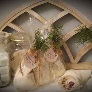 Lavendar Rose Bath Tub Tea set of 2
